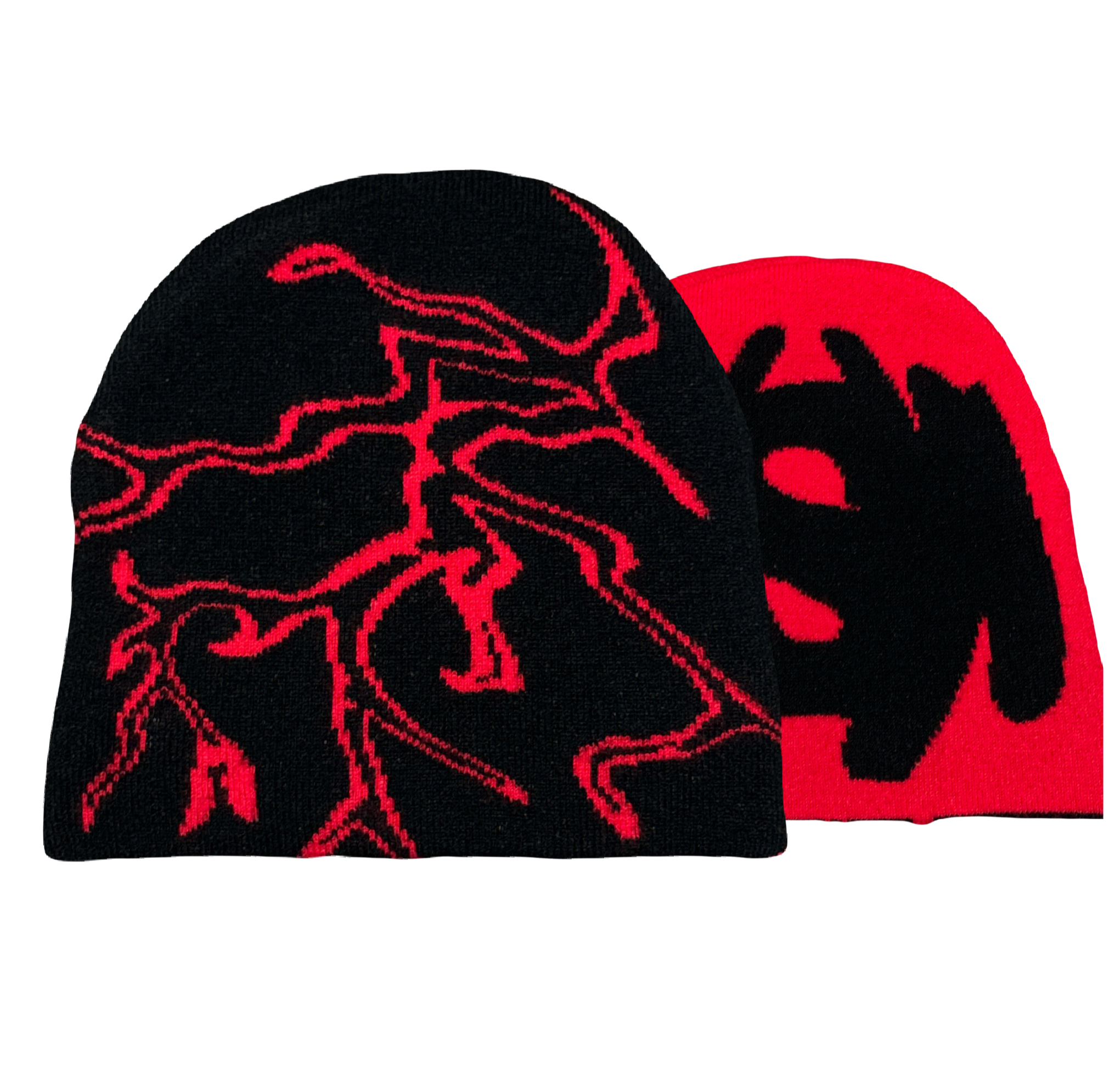 SPILL REVERSIBLE BEANIE (Red)