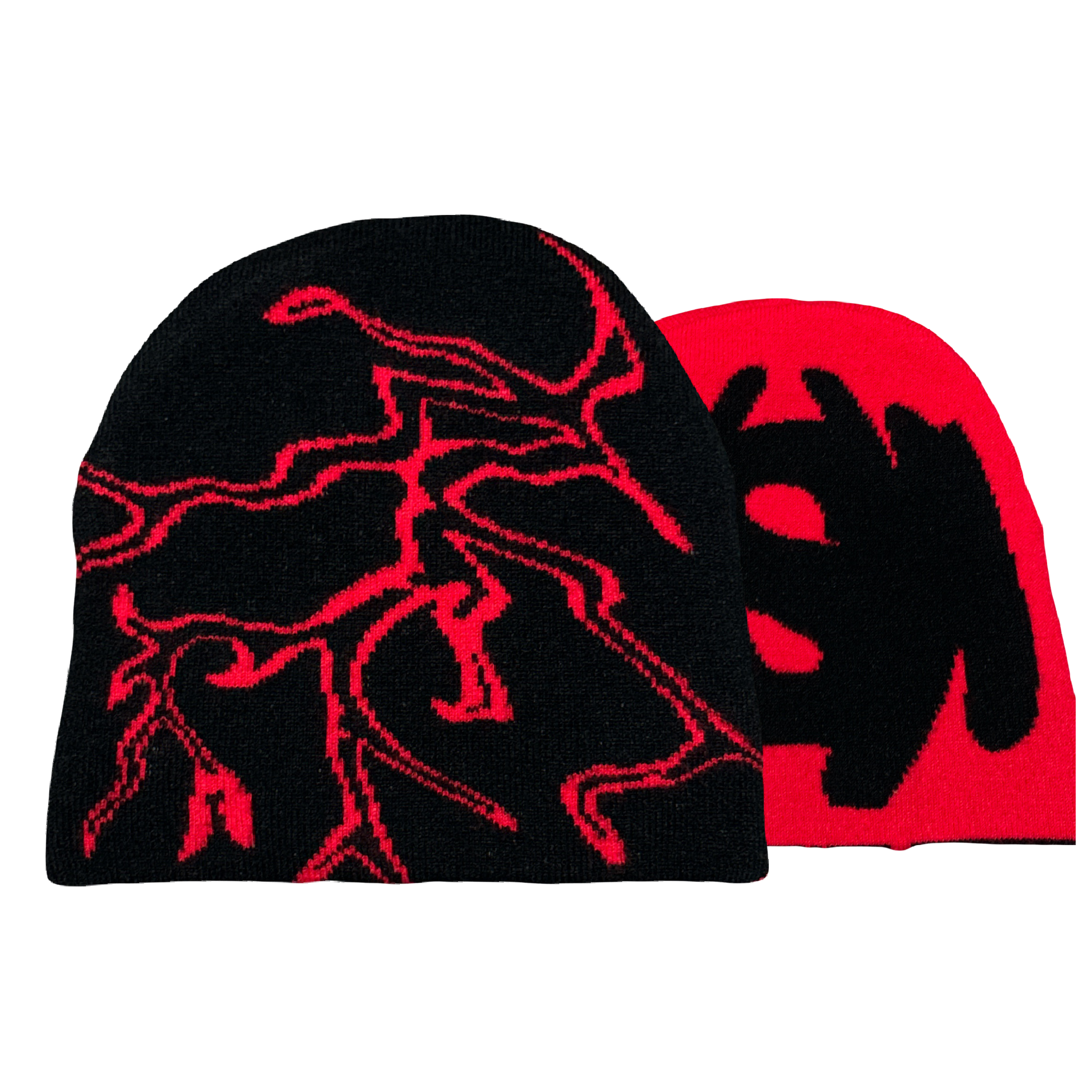 SPILL Reversible Beanie (Red)